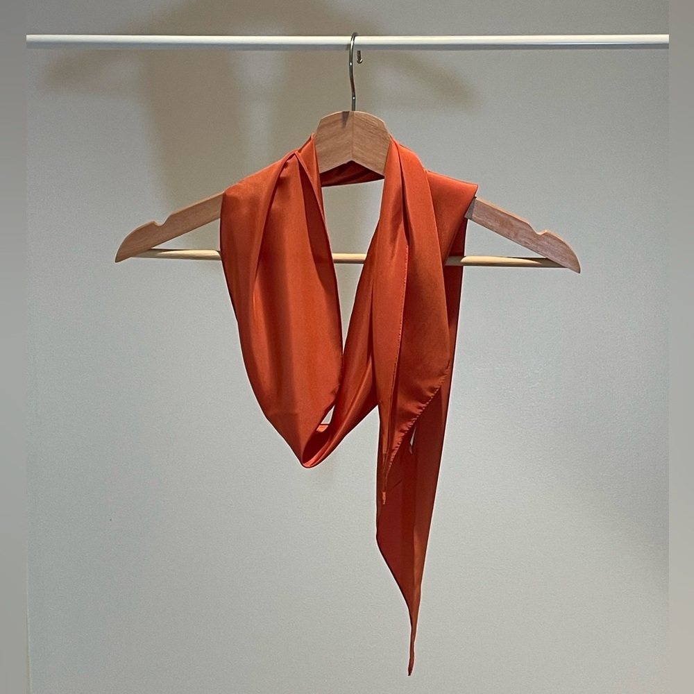 Elegant Orange Scarf